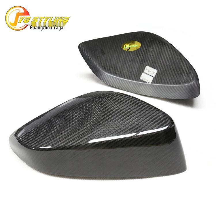 Dry Carbon Fiber Rearview Mirror Cover for Subaru BRZ & Toyota GT AE86