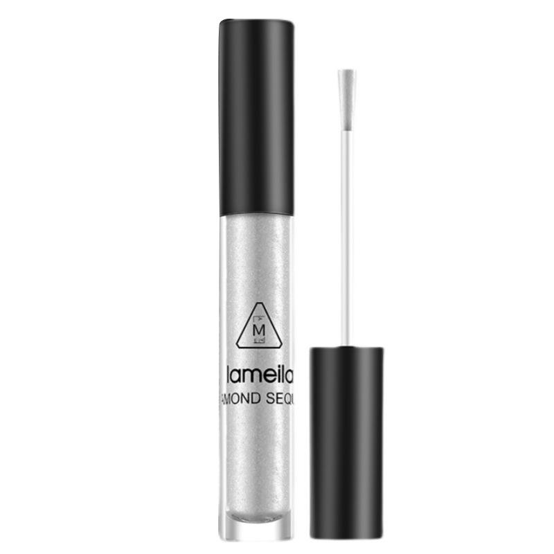 Lameila Liquid Eyeshadow with Sparkling Sequins - Brighten Eyes and Highlight with a Single Color.