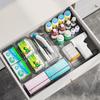 Divided Drawer Tray Transparent Drawer Storage Bin Multifunctional Divider Box