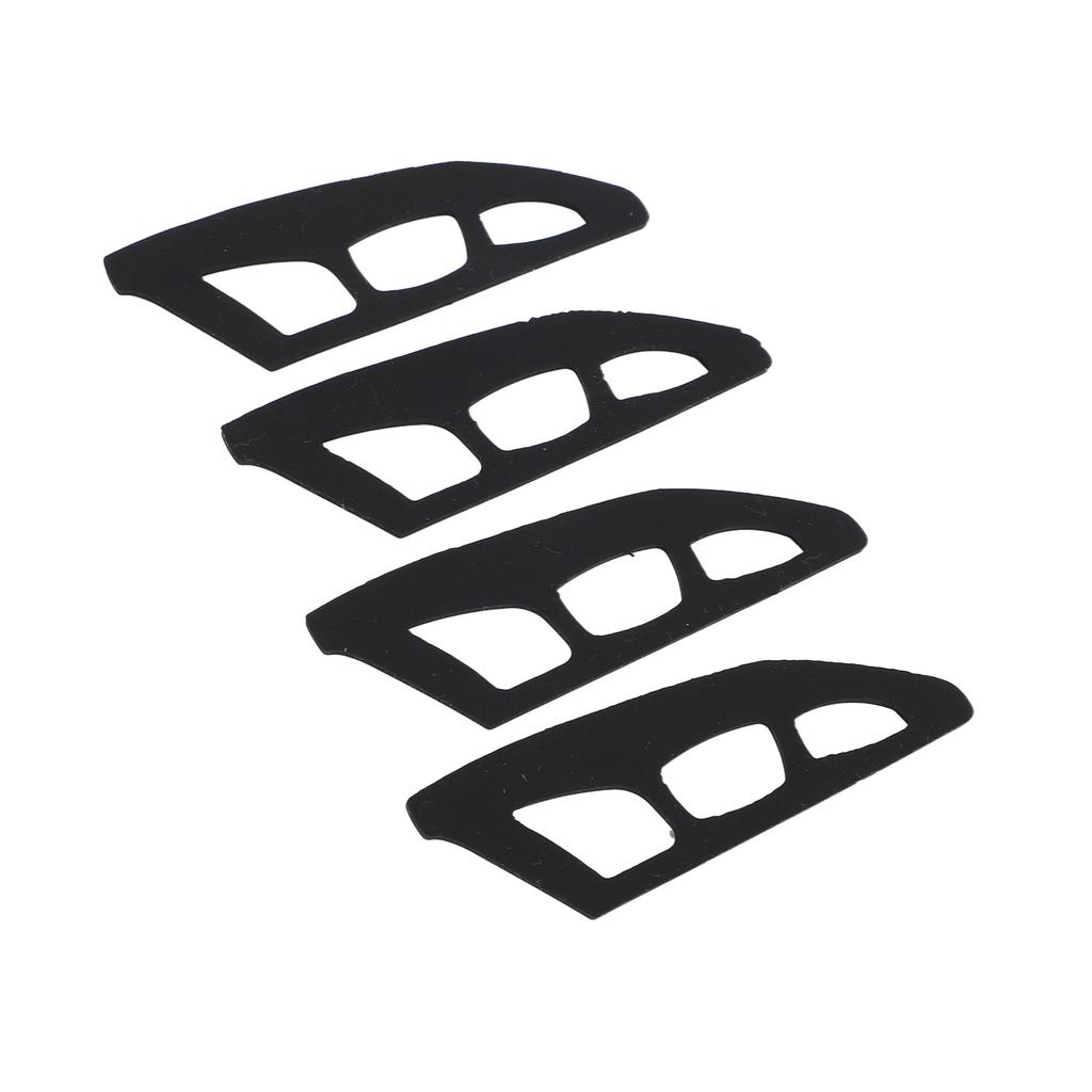 4Pcs Eyeshadow Shaper Silicone Portable Eyeshadow Stencil Guide Eye Makeup Aid Tool for Home Beauty 