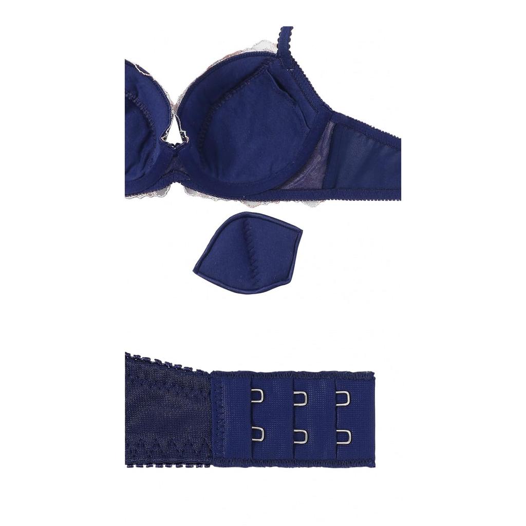 Triumph Beautiful Breast Soft Classy Petals Bra Panty Set Elegant Soft E70 M008 [WEB Exclusive] Bra, & (10215227), Wired, Padded, Design, Material,