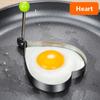 5pcs Stainless Steel Fried Egg Pancake Shaper Omelette Mold Cooking Tools Kitchen Accessories