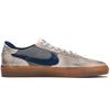 Nike Heritage Slip Resistant, Abrasion Resistant, Lightweight Low Top Skateboard Shoes Unisex Blue Gray CD5010-102(TeamF-)