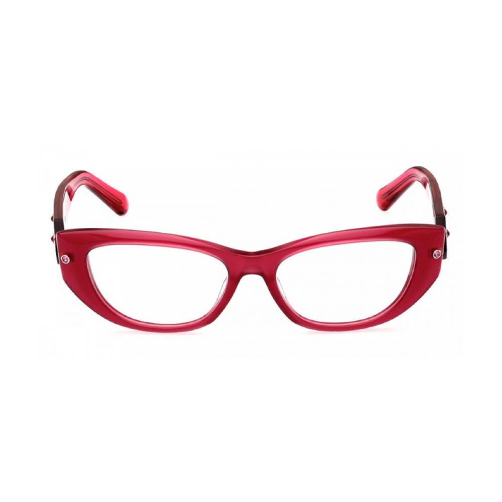 Swarovski Sk5476 Cat Eye Eyeglasses Shiny Black