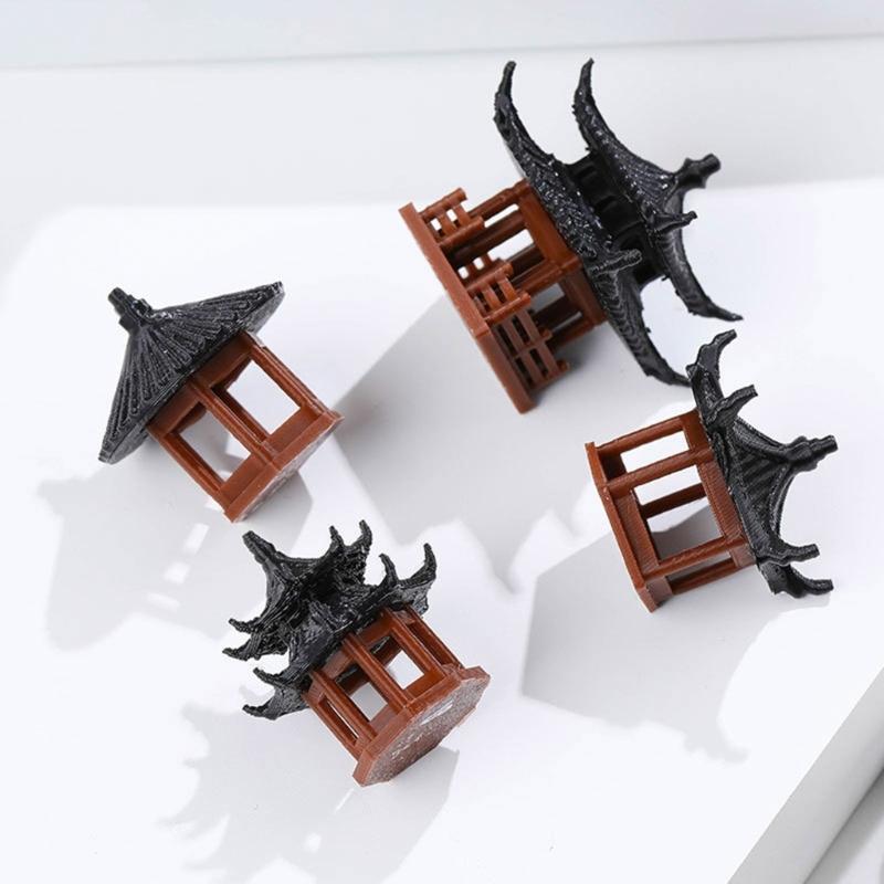 Traditional Chinese Building Assembly Set Architectural Models DIY Educational Cultural Display Craft