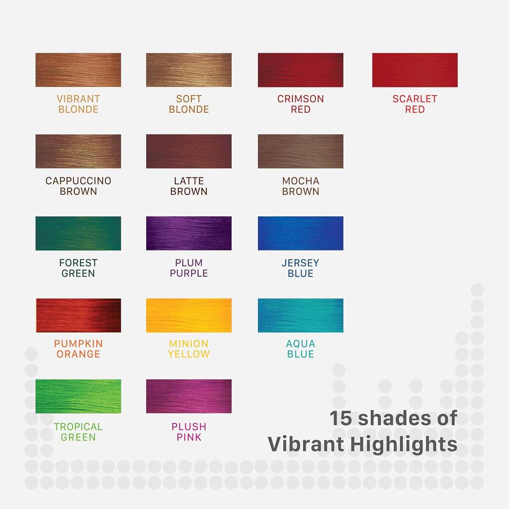 Streax Hair Colour Highlight Kit Pink Hair Colour Plush Pink Pack of 1 Enriched With Walnut Argan Oil