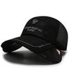 Letter Sport Outdoor Embroidery Fishing Hat Adjustable Sun Protection Breathable