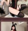 Passionate Temptation See-through Mesh Bodysuit Bunny Girl Quick Release Set