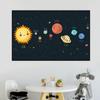 Kosmisches Sonnensystem Wissen Leinwand Malerei Drucke Lustige Cartoon Planeten Poster Kinder Bildung Kunst Room Home Wand Dekor