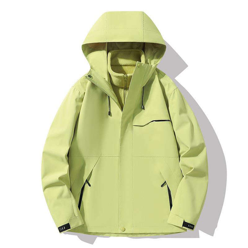 Men s 3-in-1 Windproof Waterproof Warm Mountaineering Jacket - 2025 Autumn/Winter Collection Small