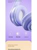 2025 Gradient Luminous Over-Ear Bluetooth Headphones with Card Slot - Universal Compatibility