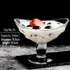 Elegant High-Foot Glass Cup for Desserts, Ice Cream, Cold Drinks, Milkshakes, Juice, and Popsicles