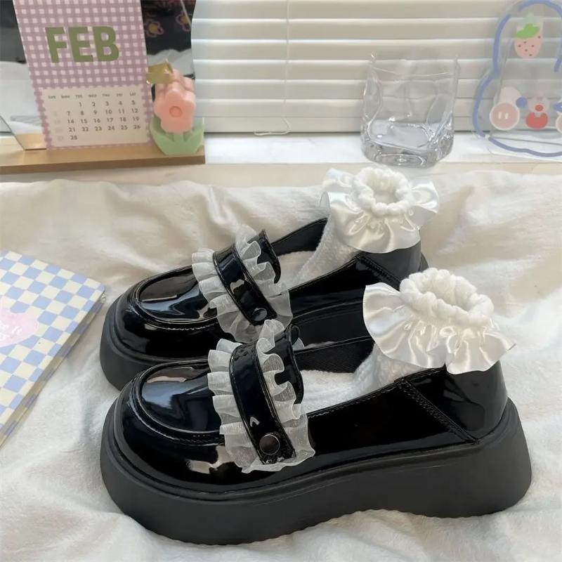 Loafers Woman Pumps with Medium Heels Shoes for Women 39 on Offer Lastest Beau Today Non Slip Y2k Young Casual Chic and Elegant