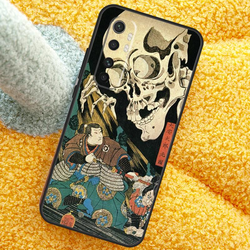Japanese Ukiyo-e Art Case For Xiaomi 17 Pro Max 13 14 15 Ultra 13T 14T 15T Cover For POCO X7 X5 X6 F5 F6 F7 F8 Pro