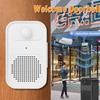 PIR Motion Detector Welcome Doorbell Recording Function Door Bell Chime  Supermarket Security