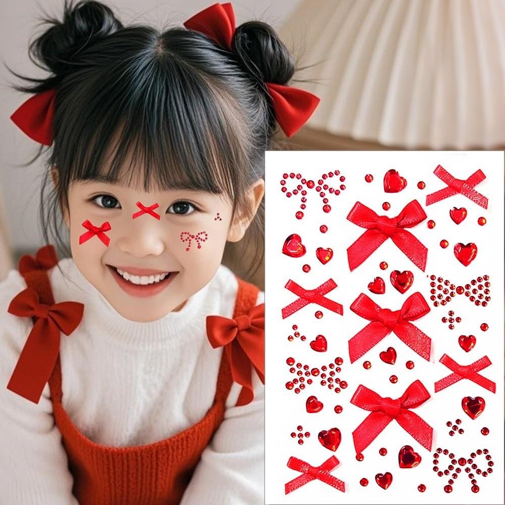 Rhinestone Face Temporary Tattoos Makeup Sticker Face Tattoo Sticker  Live House