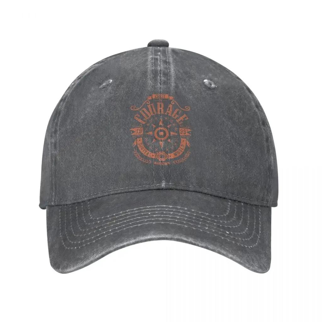 Casual Courage Baseball Cap Men Women Distressed Washed Snapback Cap Digimon Nostalgic Anime Outdoor All Seasons Travel Gift Cap
