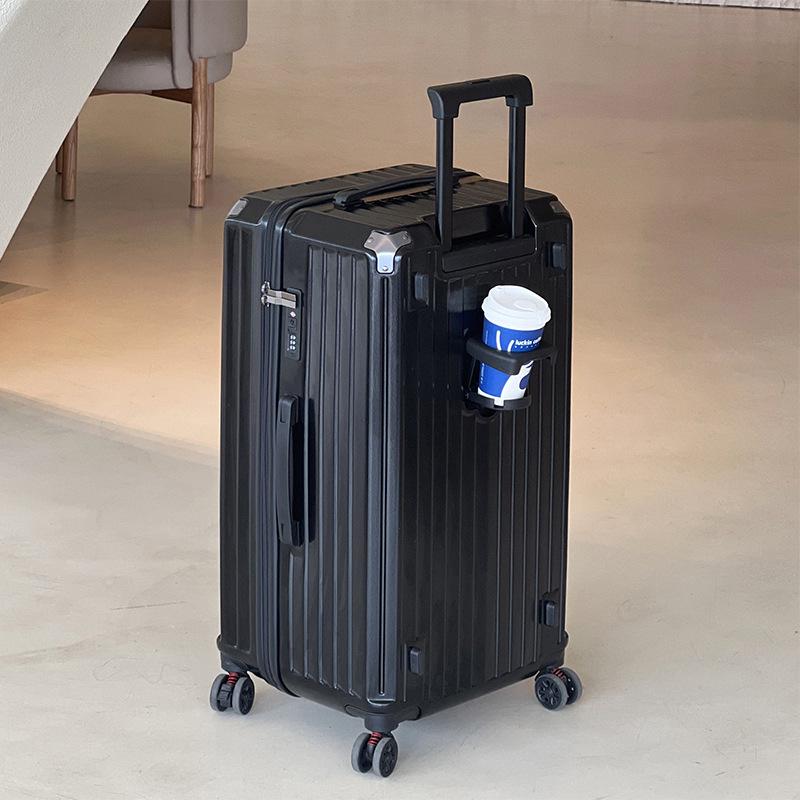 Anti-Fall Aluminum Frame Luggage Trolley with Large Capacity & Combo Lock