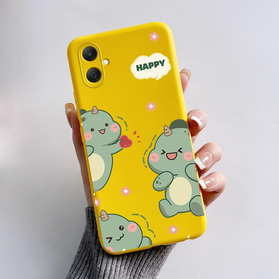 For Samsung Galaxy A06 Case A065F A065M Cute Cat Cartoon Bear Frog Soft Silicone Back Cover For Samsung A06 SamsungA06 4G Case