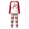 Christmas Day Prints Family Matching Long Sleeve Tops+Pants Set Family Matching Sets