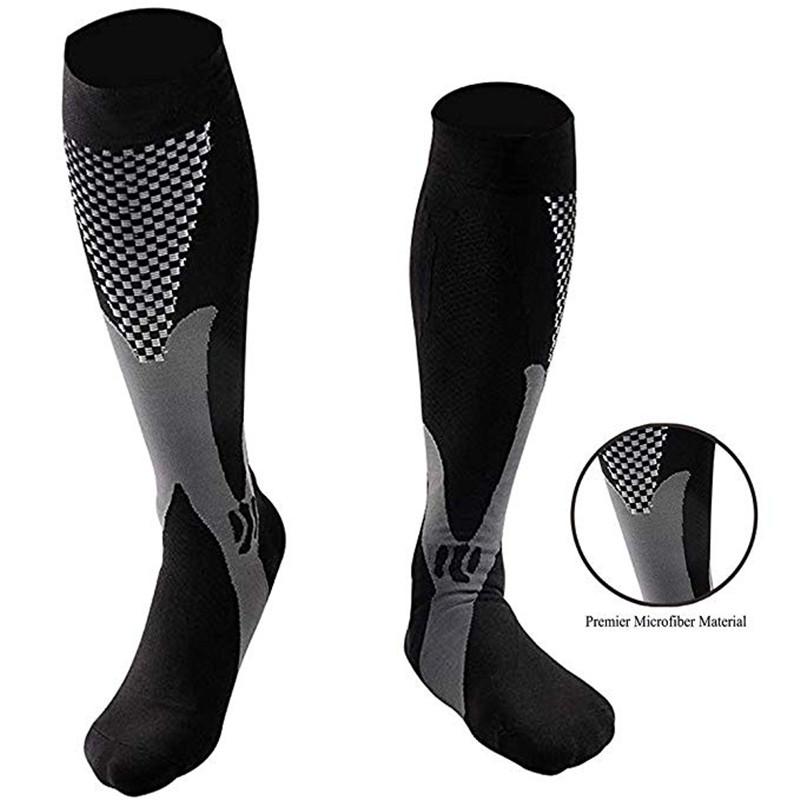 Compression Socks Medical Varicose Veins Nylon Medical Nursing Stockings Fit For Sports Black Compression Socks For Anti Fatigue