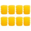 4/100PCS Car Luminous Tire Valve Cap Motorcycle Bike Wheel Nozzle Night Glowing Fluorescent Decor Tyre Valve Stem Luminous Caps