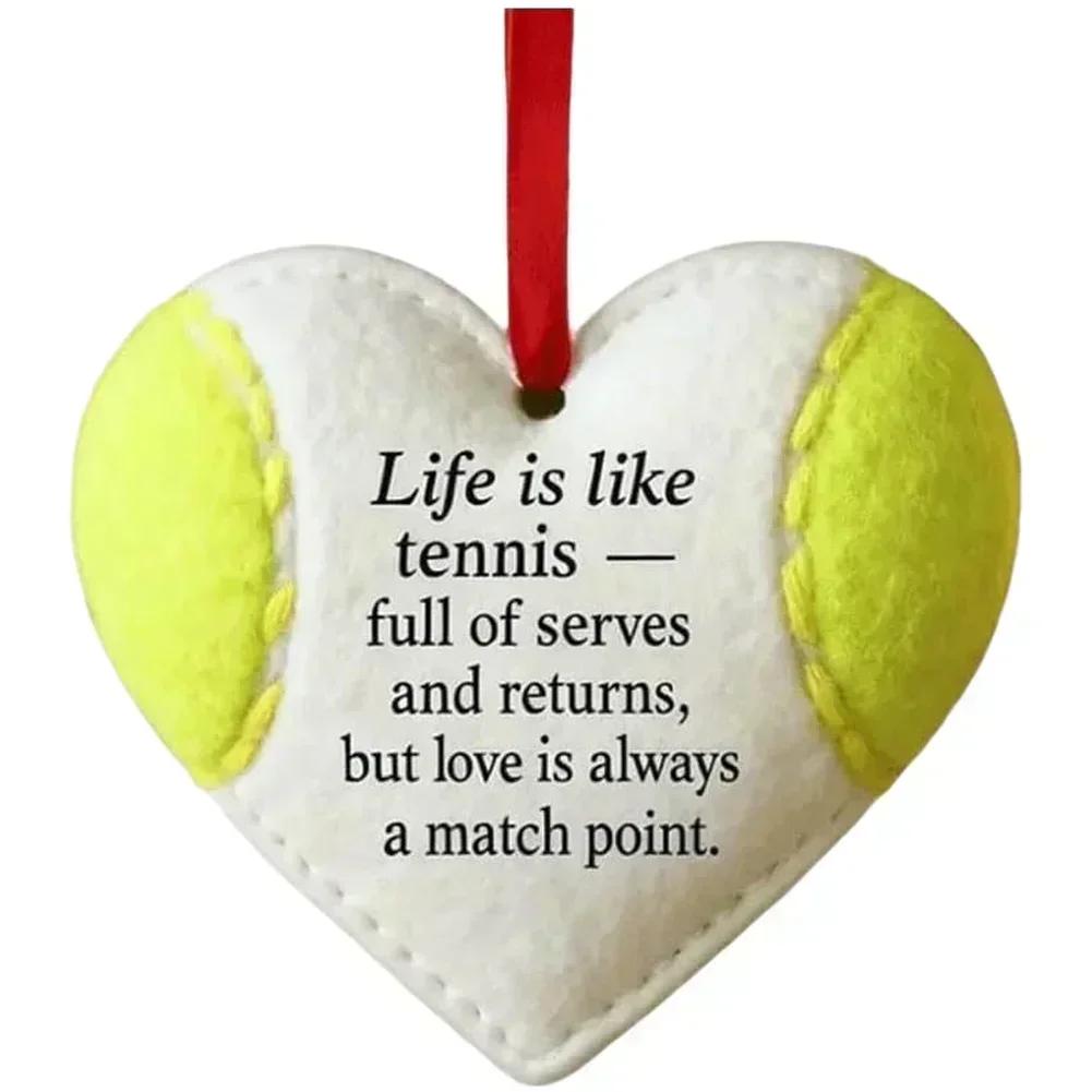 Handcrafted Ornament Heart-Shaped Christmas Decoration Festive Decoration Festive Home Decor Handmade Holiday Decoration