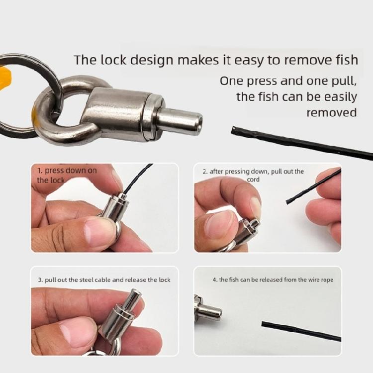 Secure Fish Restraint System For Heavy Type Fishing Compacts and Light weight For Easyly Transportation