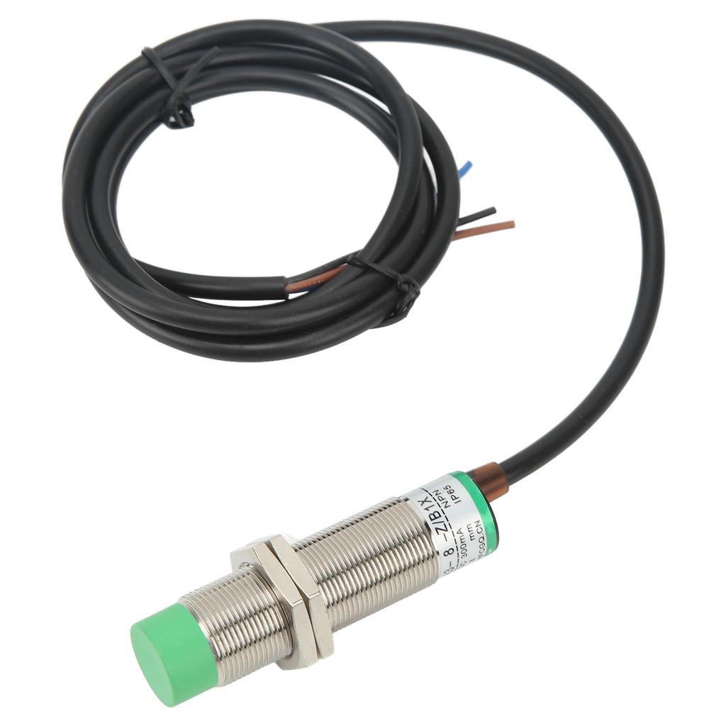 Inductive Proximity Sensor Waterproof Non Contact Approach Sensor Switch M18 NPN Normally Open