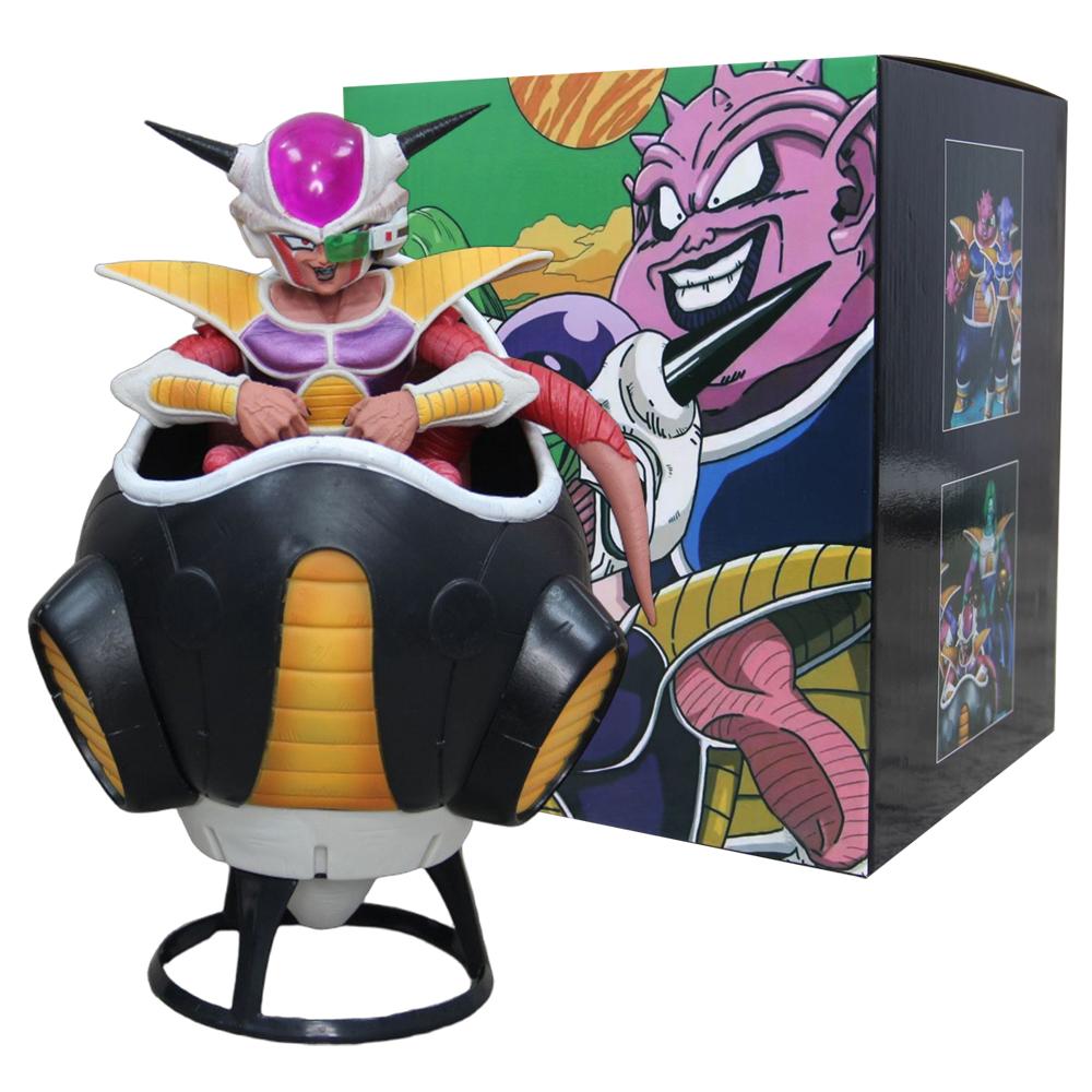 16CM Anime Dragon Ball Frieza Figure Dodoria Zarbon Model Toy Doll Standing Action Collect Desktop Case Decorations PVC Round Sensory Compression