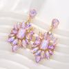Elegant Alloy Drop Earrings For Women With Vintage Design Perfect For Evening Parties And Formal Events