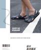 Fashion Men's 2024 New Summer Fashion Sandals Trend Roman Beach Shoes Slippers Men's Lazy Mens Sandals Summer Leather Sandals