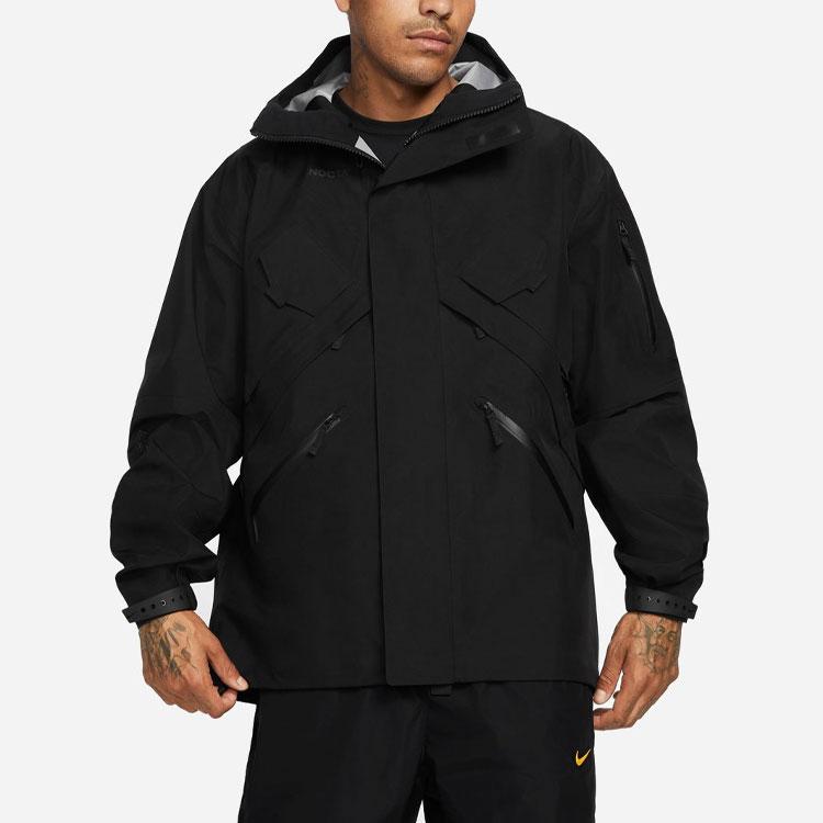 Nike X Drake Nocta Sports Windbreaker Jacket With Hood Men Jackets Black DA4114-010
