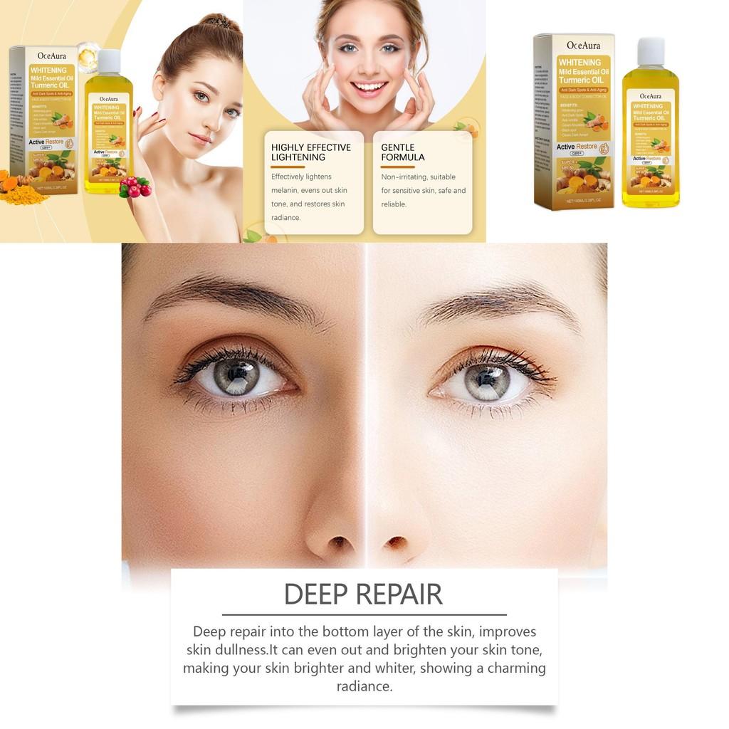 Nourishing Turmeric Body Care Oil For Daily Hydration And Moisturizing Skin Treatment