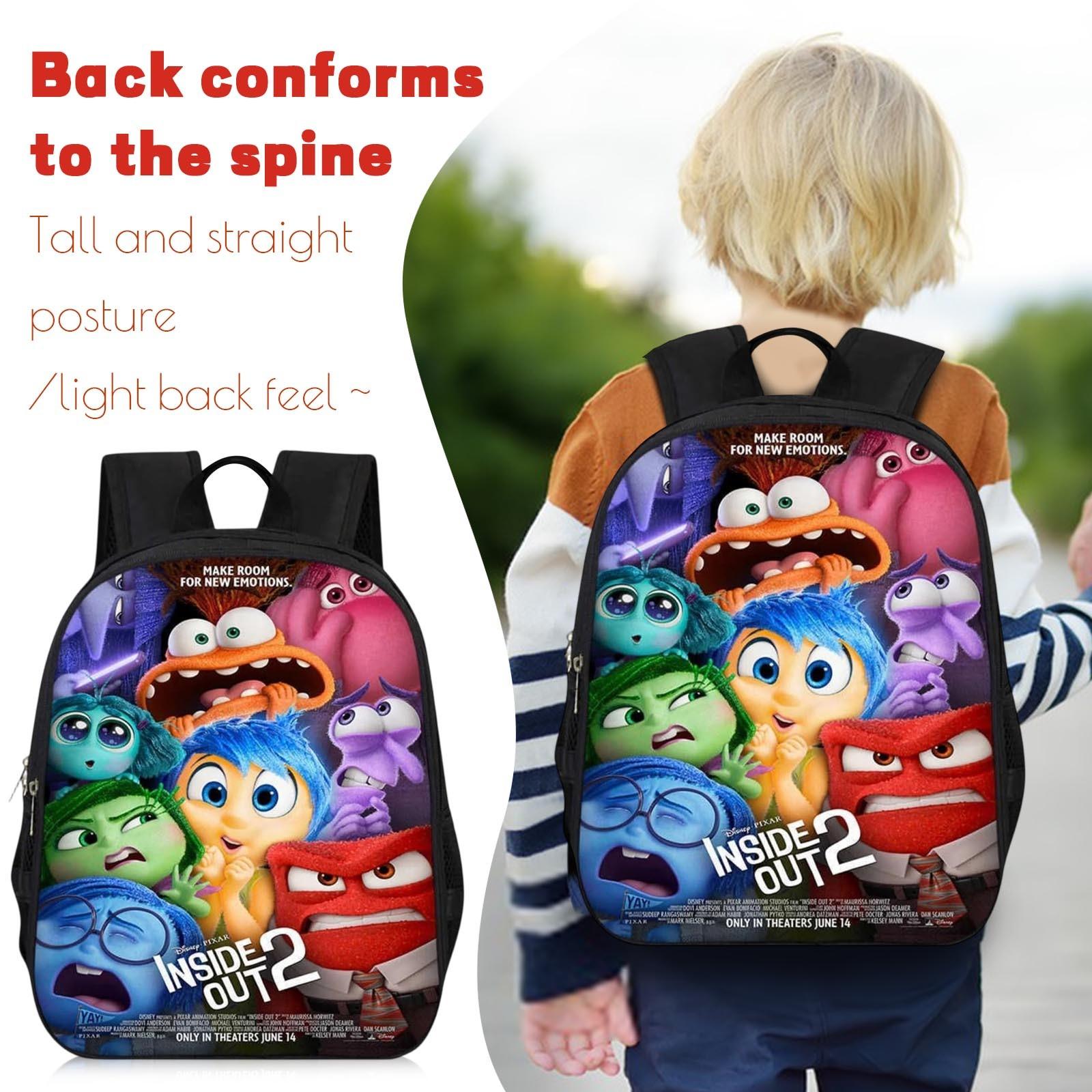 Schoolbags Primary School Cartoon Backpacks Children s Bags Large Capacity Backpacks One Size чёрный