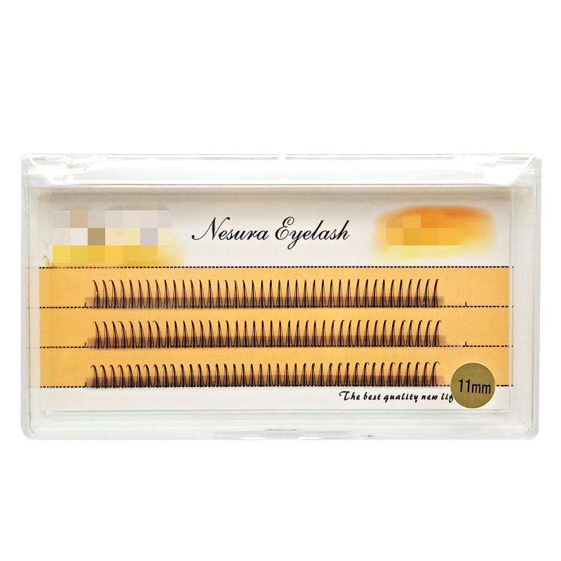 A-Type Fairy Hair False Eyelashes: Self-Grafting Thick Triangle Eyelash Scarecrows