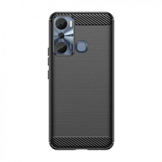 

Phone Case For Infinix Hot 20i ,flexible Tpu Fiber Protective Cover For Infinix Hot 20i чёрный