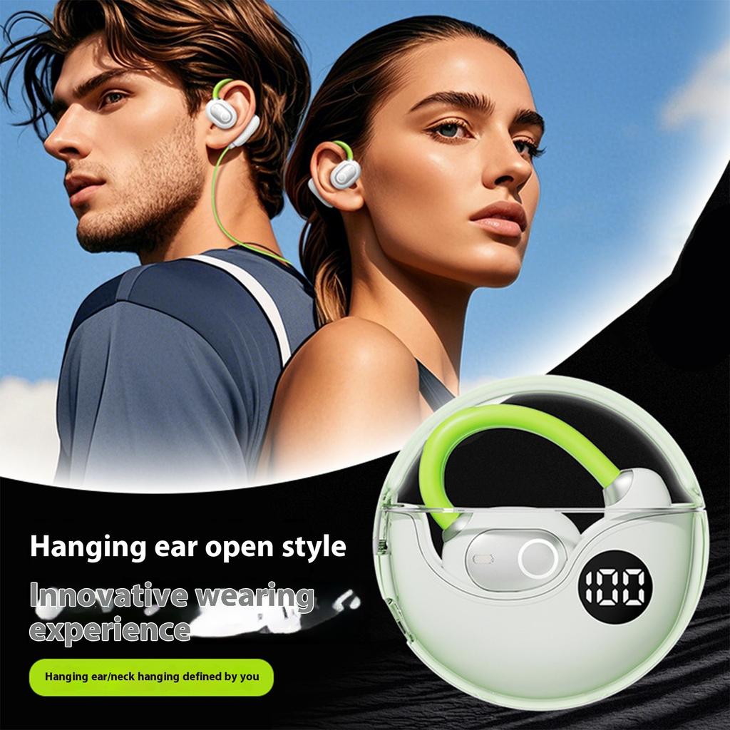 Wireless Earbuds Bluetooth-compatible Headphone Sport Earbuds Earbuds with Earhooks Waterproof Headphone