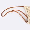 Summer Beige Cotton Knitted Shoulder Bag For Women Bohemian Hobo Crochet Beach Handbag Casual Designer Lady Clutch Purse