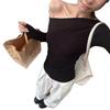Pure Desire Slim Fit Off-Shoulder Long-Sleeve T-Shirt - Versatile Autumn Design for Women