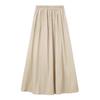 Yamamoto High-Waisted Pleated Long Skirt - Slimming Japanese Casual Summer Style