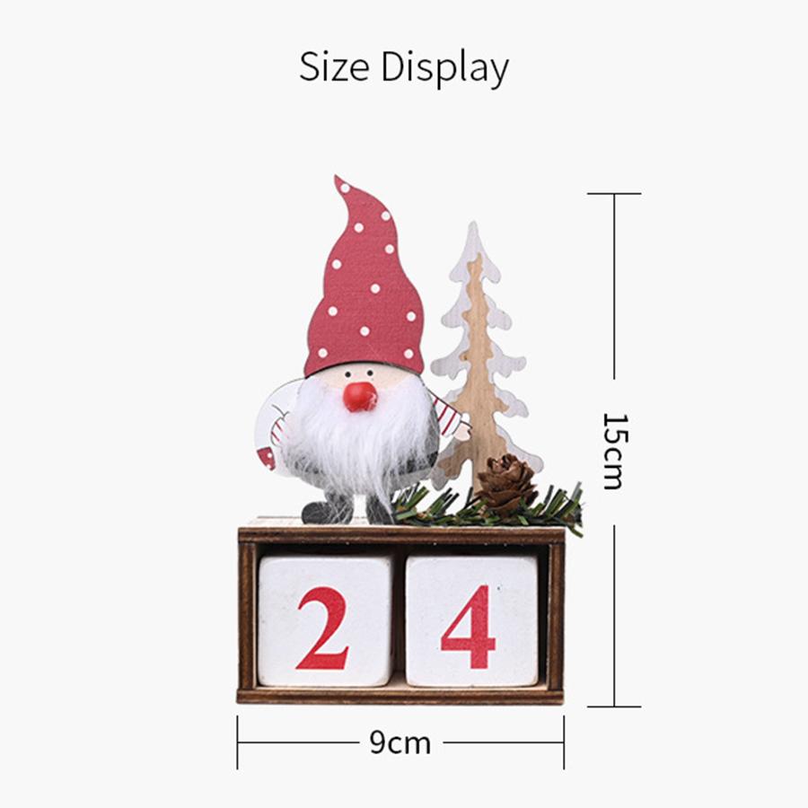 Santa Claus Calendar Decoration-Red Hat