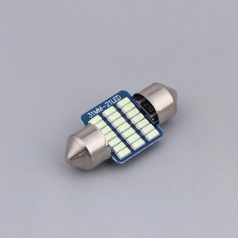 6Pcs C5W Led Bulbs Canbus Festoon Led For Car Interior Dome Trunk License Plate Lights 12V 300Lm 6500K White