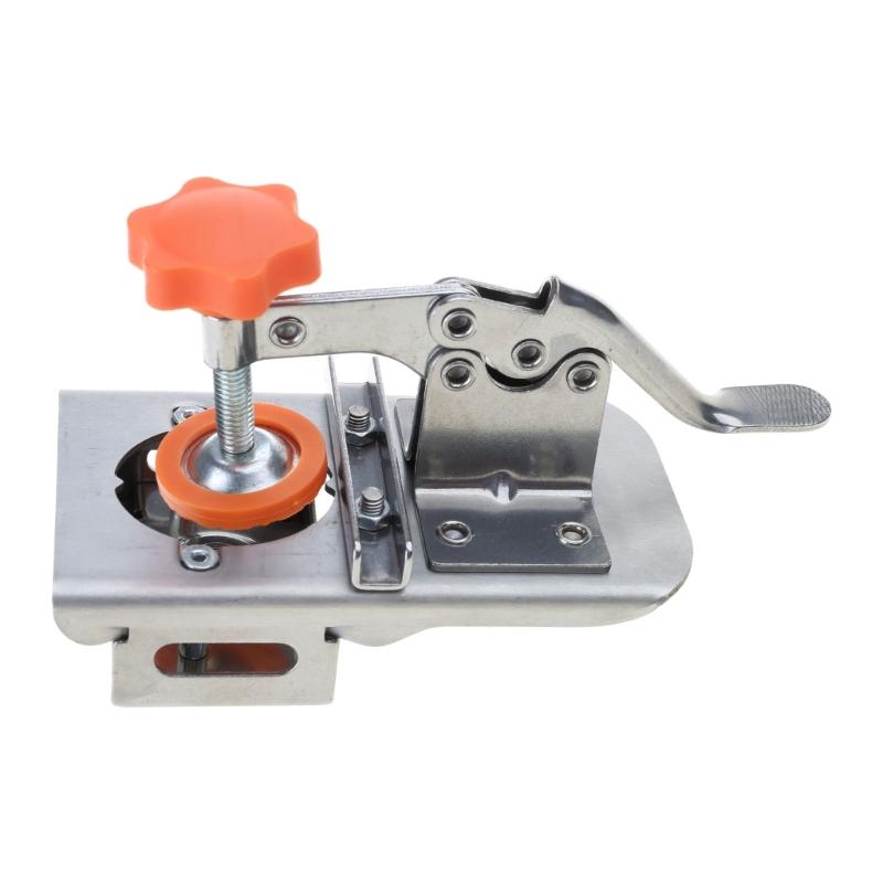 Woodworking 35mm Hinge Boring Jig Aid with 3Blade Hole Locator Opener Kit Woodwork Hole Puncher Drilling Guide