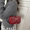 Yogodlns New Trend Fashion Spice Girl Rivet Personality Advanced Design Locomotive Shoulder Bag Punk Style Underarm Hobo Bag