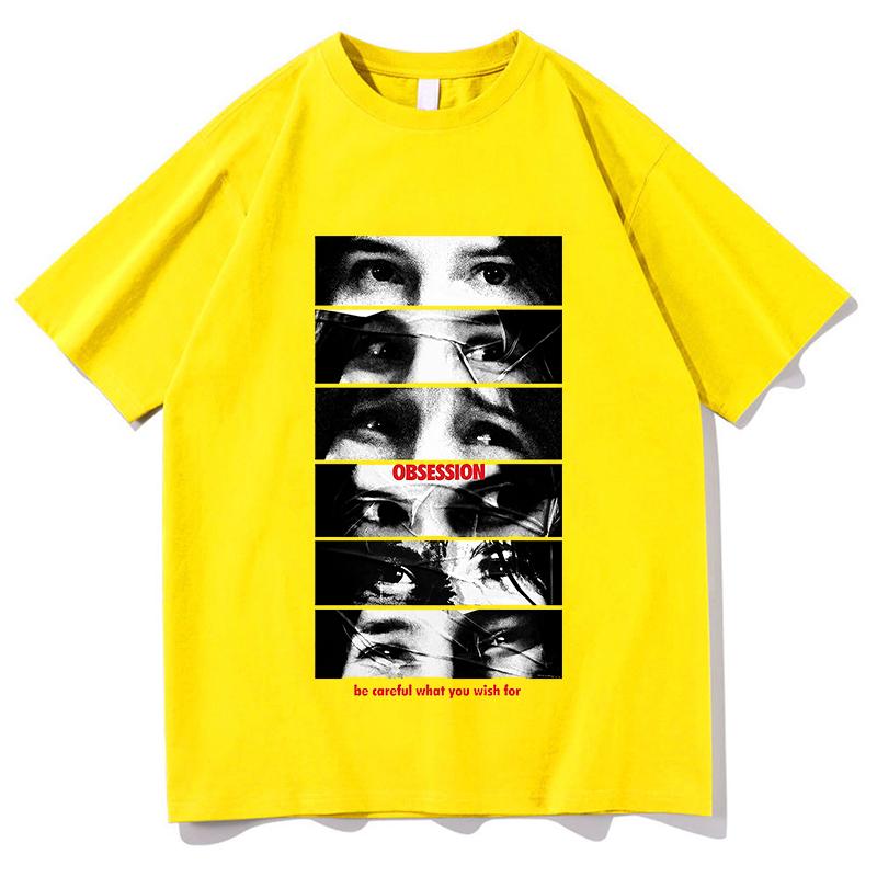 Movie Obsession Nikki Eyes T Shirts Vintage Graphic Print Summer Round Neck High Quality Cotton Tops Unisex Unisex Harajuku Y2K Tees