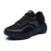 Anta Urban Wandering Run Lightweight Low top Running Shoes Men's Black Gray Blue 112235556-1