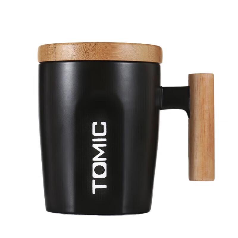 Ceramic Mug with Wooden Handle