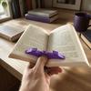 Dark Style Stationery Bat Book Page Holder, 3D Printed Gothic Bookmark, Niche Ornament Lightweight Portable Spreader for Home And Commuting Use Gadget
