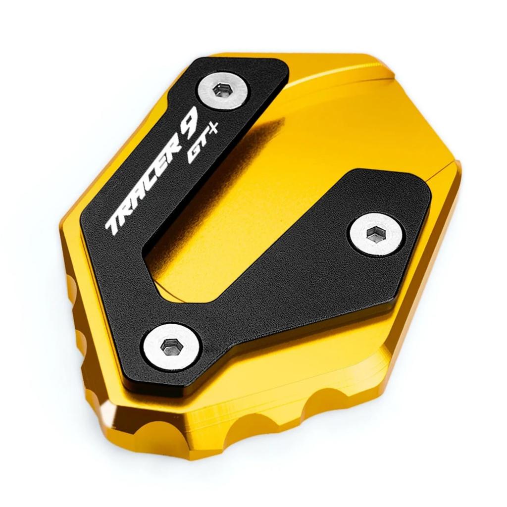 DOMOPAY For TRACER9GT+ Travers9gt+ Tracer 9GT+ 2022 2023 2024 2025 Motorcycle Bracket Bracket Board Foot Expansion Pad Suitable (Gold)